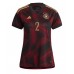 Billige Tyskland Antonio Rudiger #2 Udebane Fodboldtrøjer Dame VM 2022 Kortærmet